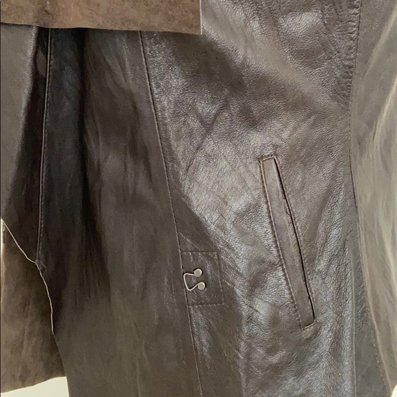 CO-OP Barney's of New York-Leather Vest - Picture 6 of 14